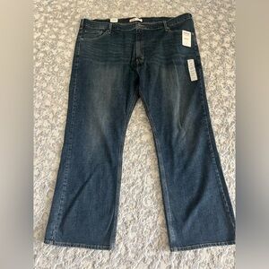 NWT Levi's Signature Bootcut Cotton Blend Jeans, Size 46 x 30